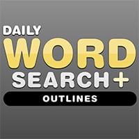 Daily Word Search: Plus Outlines