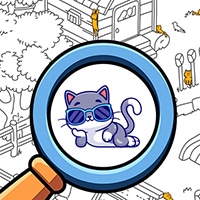 Spot the Cat: Hidden Cats
